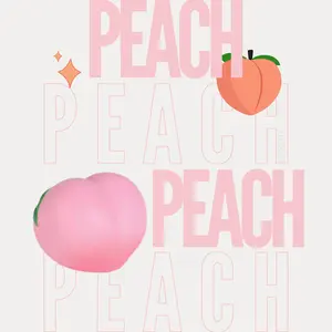 Stress Squishy Toy - Peach - PREORDER