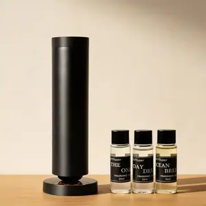 Scent Diffuser with Built-in LED Lights | Discovery Kit Covers 1000sq/ft, Top 3 Luxury Hotel Inspired Scents (30ml Oil Set)