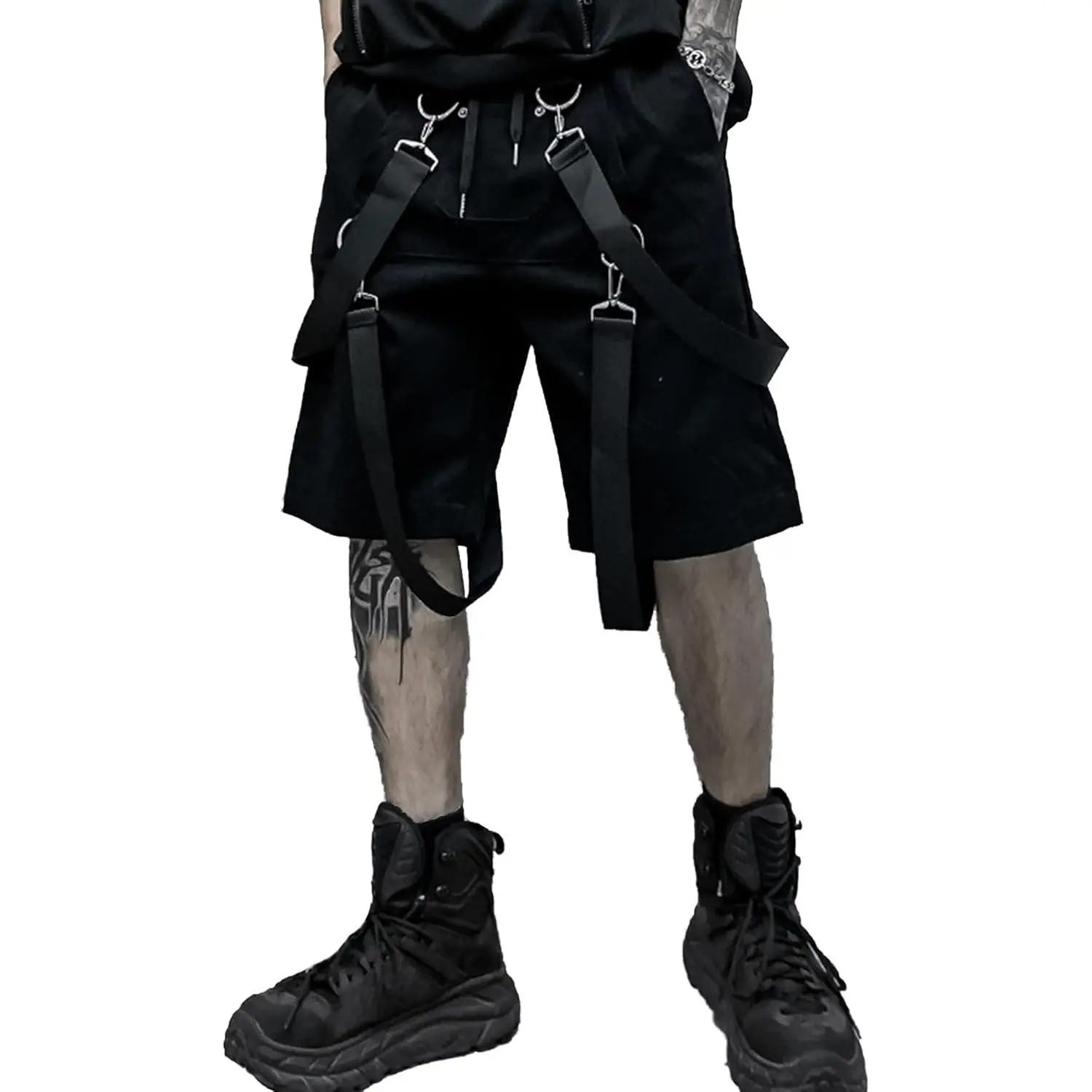 Men's Shorts Techwear Sweatpants Slacks Hip Hop Streetwear Jogger Tactical Cargo Pants Overalls