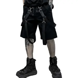 Men's Shorts Techwear Sweatpants Slacks Hip Hop Streetwear Jogger Tactical Cargo Pants Overalls