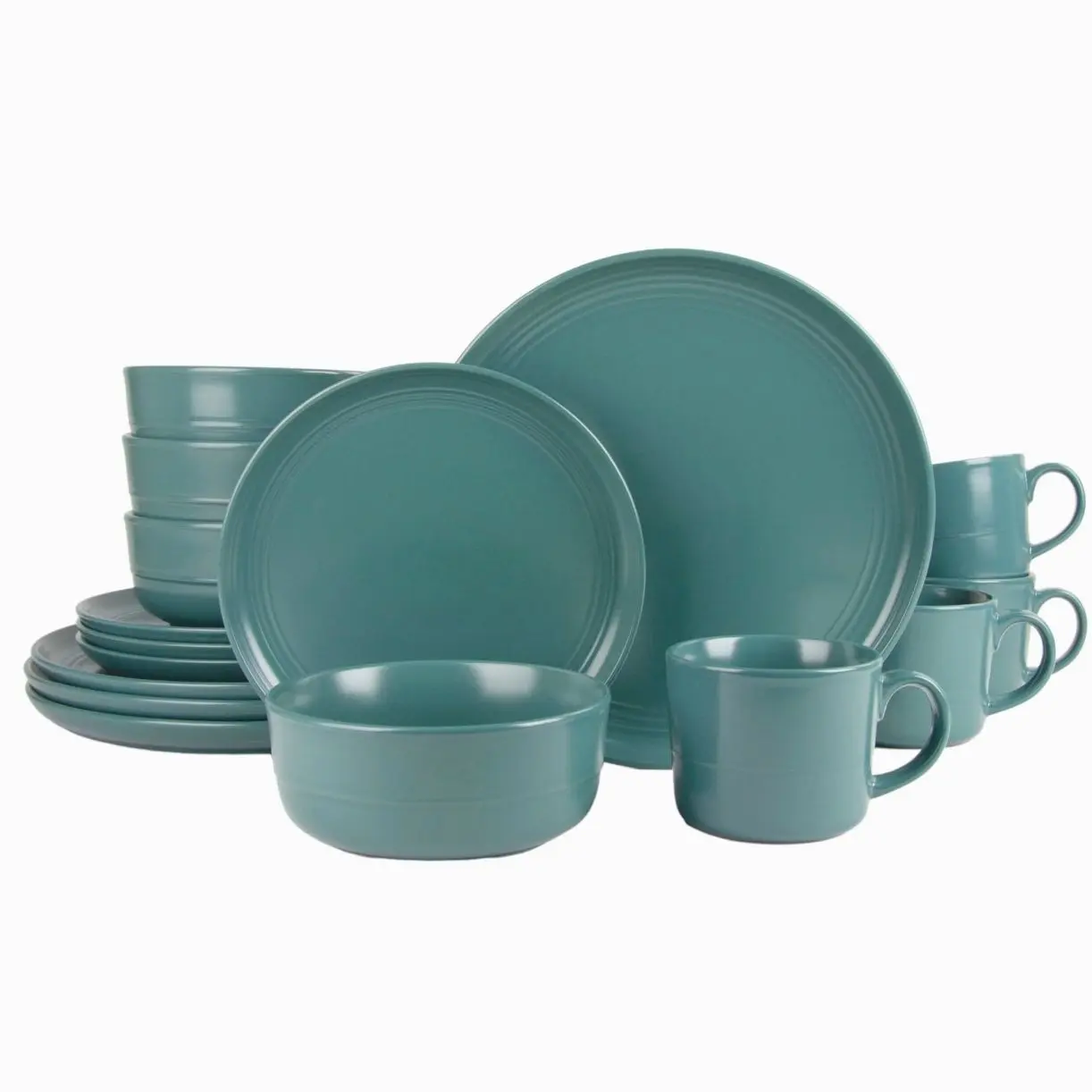 10  16 Piece Stoneware Dinnerware Set