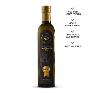 Macadamia Oil Extra Virgin Cold Pressed 16.9 oz.