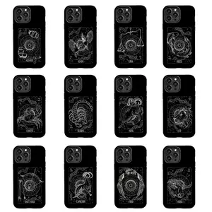 Exclusive Tarot-Themed Phone Cases for All 12 Zodiac Signs—Keep Your Birth Sign "Welded" Right to Your Hand. Suitable for iPhone 17–11 Pro Max/Plus and Samsung Galaxy S23–25.