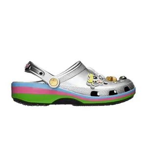 The Powerpuff Girls x Classic Clog 'Metallic Silver'
