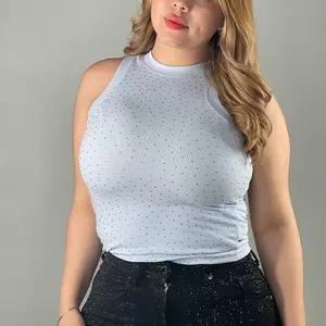 Nadia's Rhinestone Top - True To Size