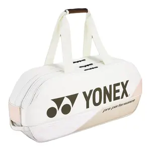 YONEX Durable Large-Capacity Tennis Racket Bag in Sand Beige for Men and Women