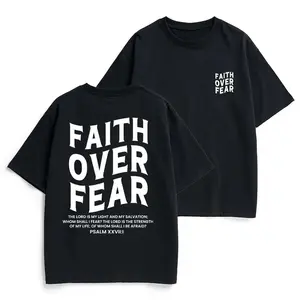 Faith Over Fear Unisex Christian Cotton T-Shirt