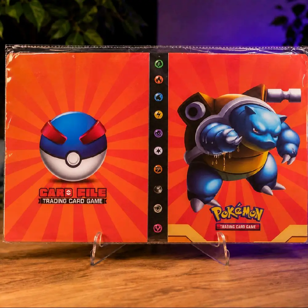 Pokémon Card Binder – Blastoise & Great Ball Design | 240-Card Capacity | BRAND NEW