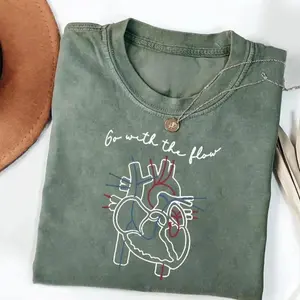 Anatomical Heart Nurse T-Shirt, Cardiology Tee, Med Student Gift, Nurse Appreciation Gifts, Nursing Hoodie, Nurse Life Outfit, Unisex For Her For Him