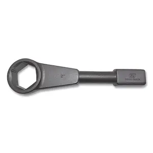Gearwrench 329-82326-05 6-Point Standard Slugging Wrench, 12.40 in. OAL & 2 in. Opening, 4.82 lbs, Black Oxide Coating, Easily Identifiable Size Markings, For Extreme Force Applications