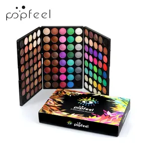Professional 120-Color Eyeshadow Palette Set, Pigmented Palette, Multicolor Cosmetic Eyeshadow for Stage Makeup, Ideal for Beginners and Girls, Perfect Gift for Women