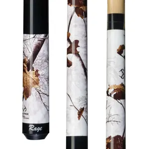 Realtree Xtra Camo Junior Billiards Cue with Joint Shaft and Leather Tip