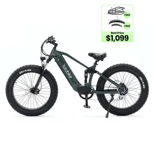 Yoto Leopard Pro Fat Tire Full Suspension Ebike