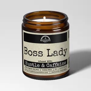 Boss Lady 9oz Work Candle Malicious Women Co