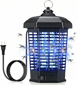 Bug Zapper Outdoor & Indoor Lighthouse Design ABS Material for Waterproof Insect Trap for Yard Home Balcony & Garden