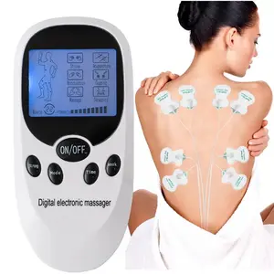 Adjustable Lightweight TENS Therapy Pulse Muscle Massager, ABS Pain Relief Stimulator-3114