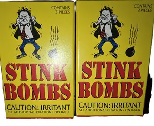 Stink Bombs - 3 Vials Per Box - Prank Fart Prank Joke Fun Nasty