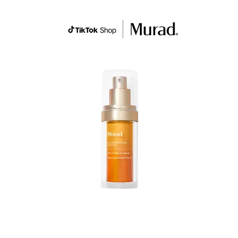 Murad Vita-C Glycolic Serum - Fragrance-Infused Glycolic Acid Brightening Product for Sensitive Skin, Tingling Exfoliate, Antioxidant Shield, Radiant Glow, Dark Spot Removal Serums & Essences