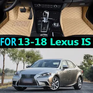 Lexus IS 2013-2018 Custom-Fit Full Coverage Car Floor Mats Easy-Clean Carpet-Style Floor Mats Automotive Floor Mats