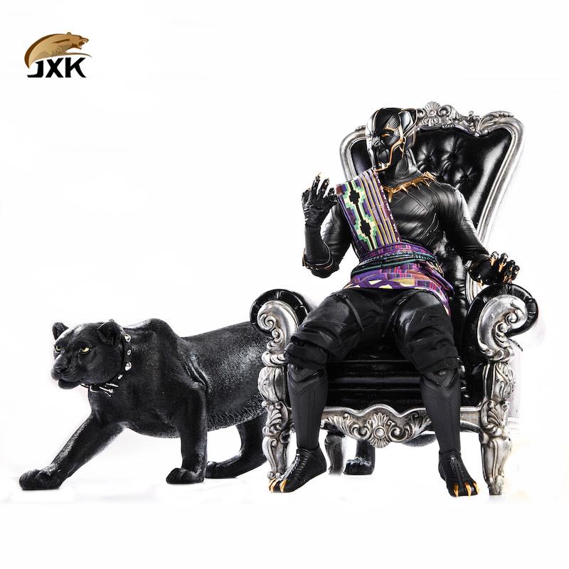 JXK Studio Leopard Figurine Statue SeriesDurable Polyresin with Intricate Details
