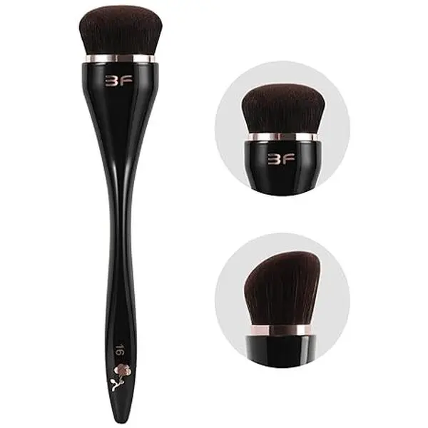 Angled Foundation Brush for Liquid & Cream Makeup | Dense Kabuki Makeup Brush with Soft Synthetic Bristles for Blending, Contouring & Full Coverage