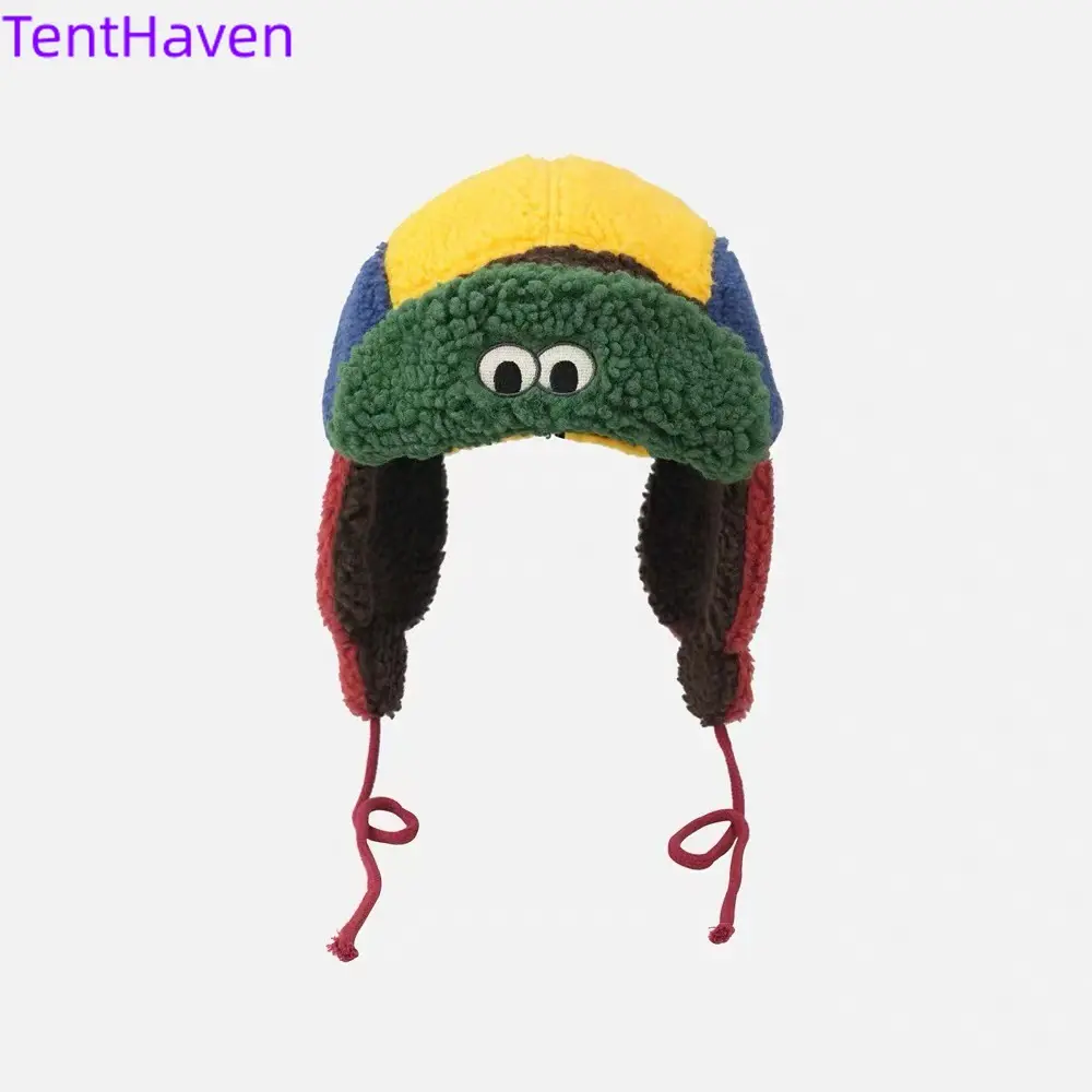 Female Baseball Cap, Retro Cotton Casual Hat with Warm Ear Flaps, Adjustable Windproof Design for Sporty Chic Outdoor Streetwear, Cold-Proof
