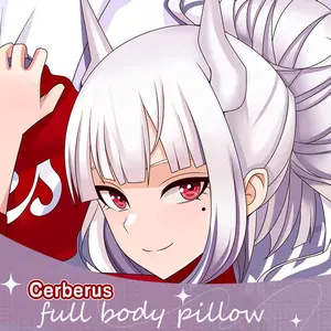 Anime Dakimakura Japanese Otaku Waifu Life Size Doublesided Print Hugging Body Pillov Cover Helltaker Cerberus