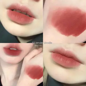 Gege Bear Cute Rabbit Lip Mud Matte Finish Glaze Gloss Lipgloss Lipstick Makeup Cosmetic 06 China 3.2*5*10.3cm Glaze Glossy Compact Clear