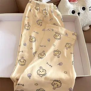 Anime Chiikawa Usach Delong Pajamas Winter Thicken Keep Warm Lounge Clothes Creativity New Style Kawaii Birthday Gift Cute Niche