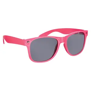 Bright Pink UV400 Classic Frame Sunglasses