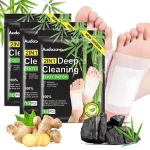 Natural Ginger Foot Patches, Herbal Overnight Foot Care Pads for Nighttime Relaxation & Daily Self-Care