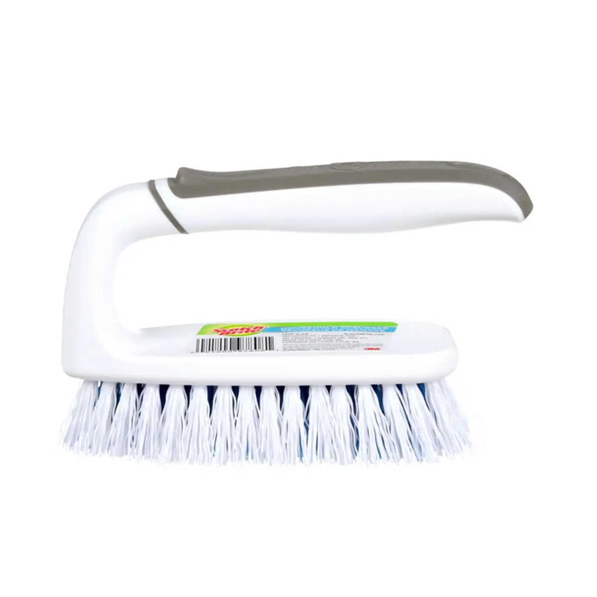 Scotch-Brite 1005769 Handheld Plastic Scrub Brush - 3.5 in., Synthetic Bristles, 1.8 lbs, Daily Handheld Cleaning Supplies - Household Cleaning Tool (Pack of 6)