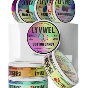 One Can 125 mg Caffeine Pouches Zero Sugar 1 Pack - Choose your favorite flavor- Energy and Focus, New Energy Sport Beverage Drink