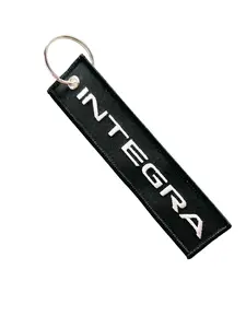 JDM Jet Tag Embroidered Keychain - Integra