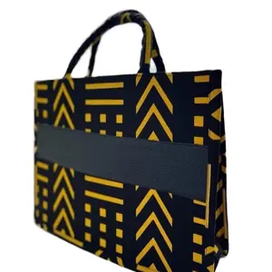 African Handbags Ankara , Wax Handmade , Large Tote bags Art work Fashion Print