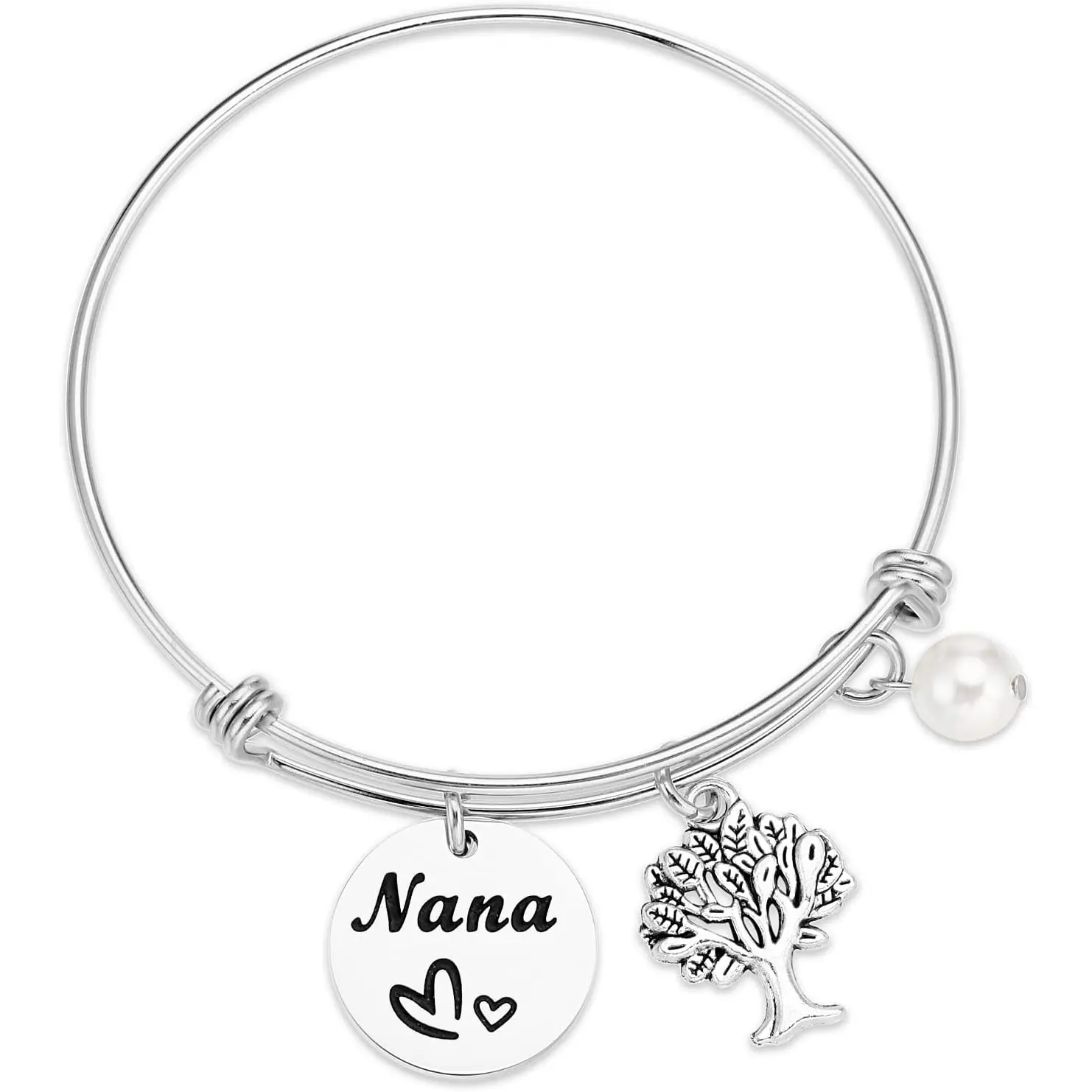 Nana Jewelry for Women Bracelet Worlds Best Nana ever Gifts Nana Stuff Gift Nana Keychain