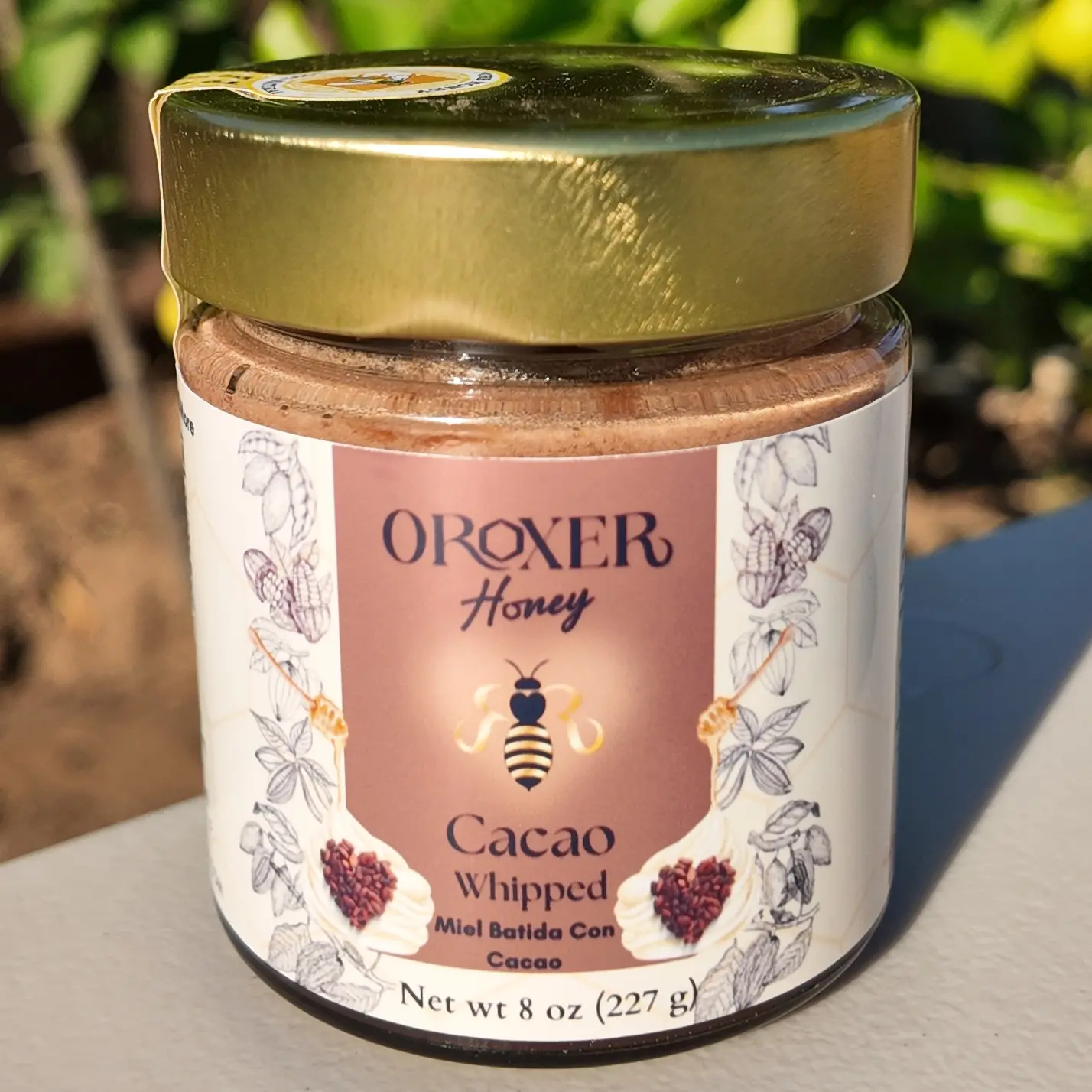 Cacao Whipped Honey 8 oz