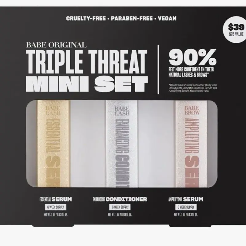 BABE LASH Original Triple Threat Mini Set BABE LASH Original Triple Threat Mini Set