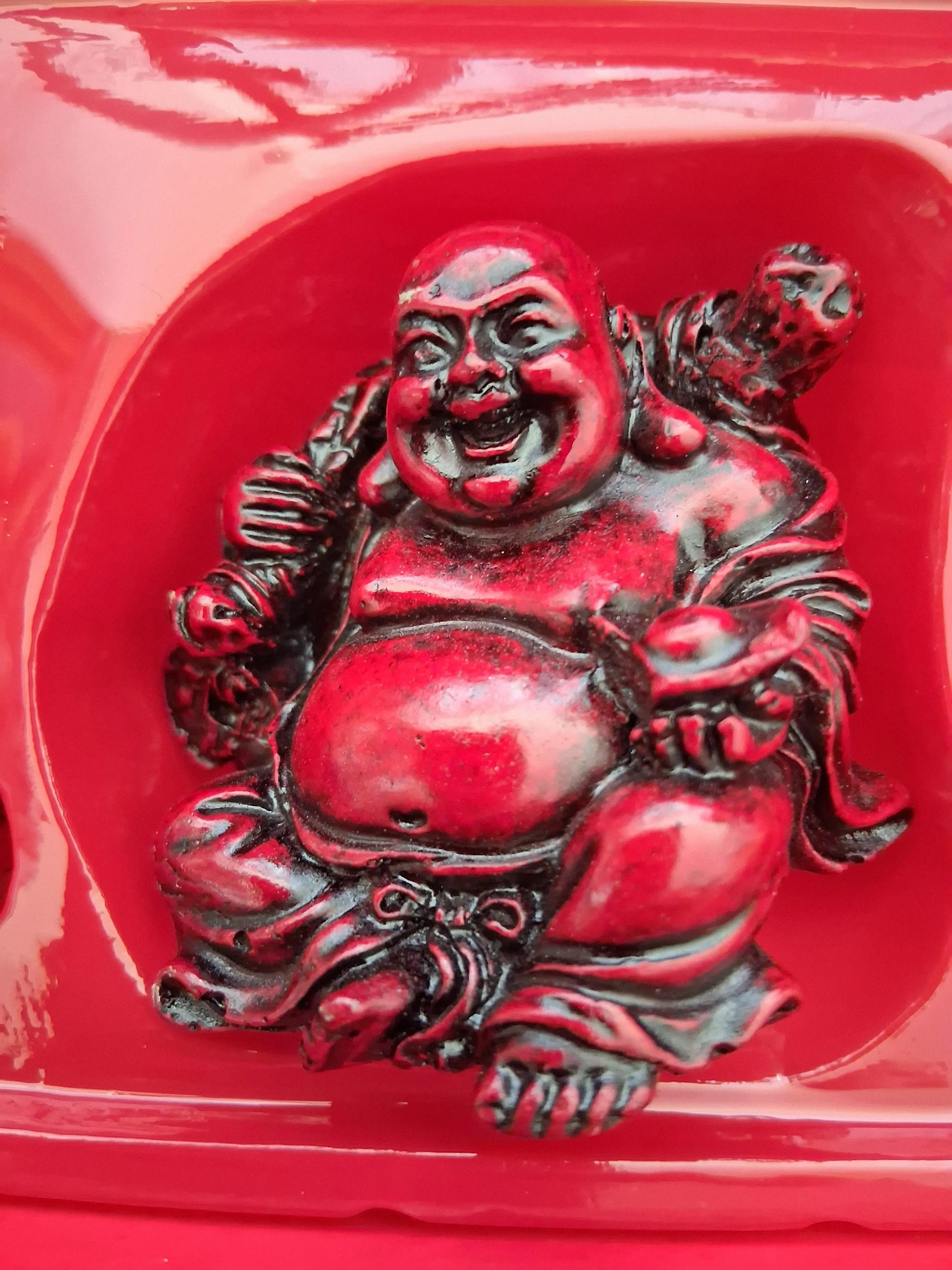 Laughing Buddha Resin Statue