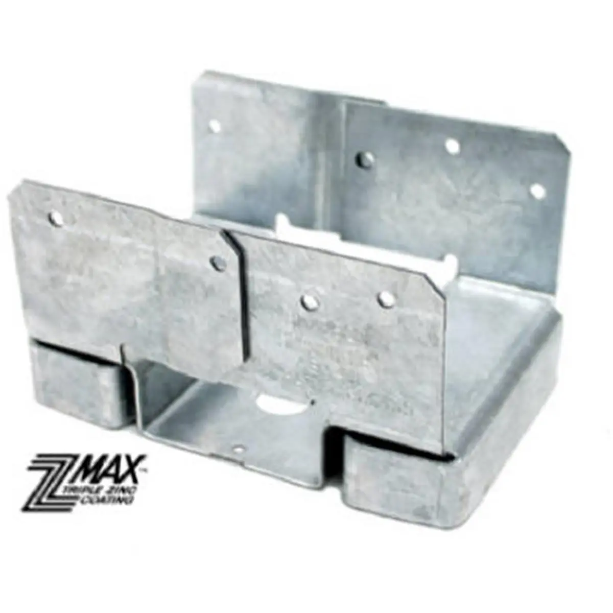212 MAIN Simpson Strong Tie ABA46Z Galvanized Steel 4x6 Adjustable Post Base - Concrete Mount with Standoff, Adjustable Height