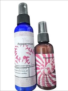 Peppermint Room and Linen Freshener Spray, Home Fragrance Bottle for Entryway - Long-Lasting Aroma, Refreshing Scent to Elevate Your Space