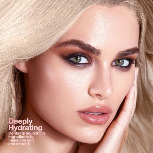 HHLTOH Pink Honey Lipstick Tinted Butter Lip Balm for Women, Natural Sheer Moisturizing Nourishing Hydrating Pink Honey Shine Tint Lipstick Tinted Lip Stain Gloss with a Hint of Natural Cherry Vegan