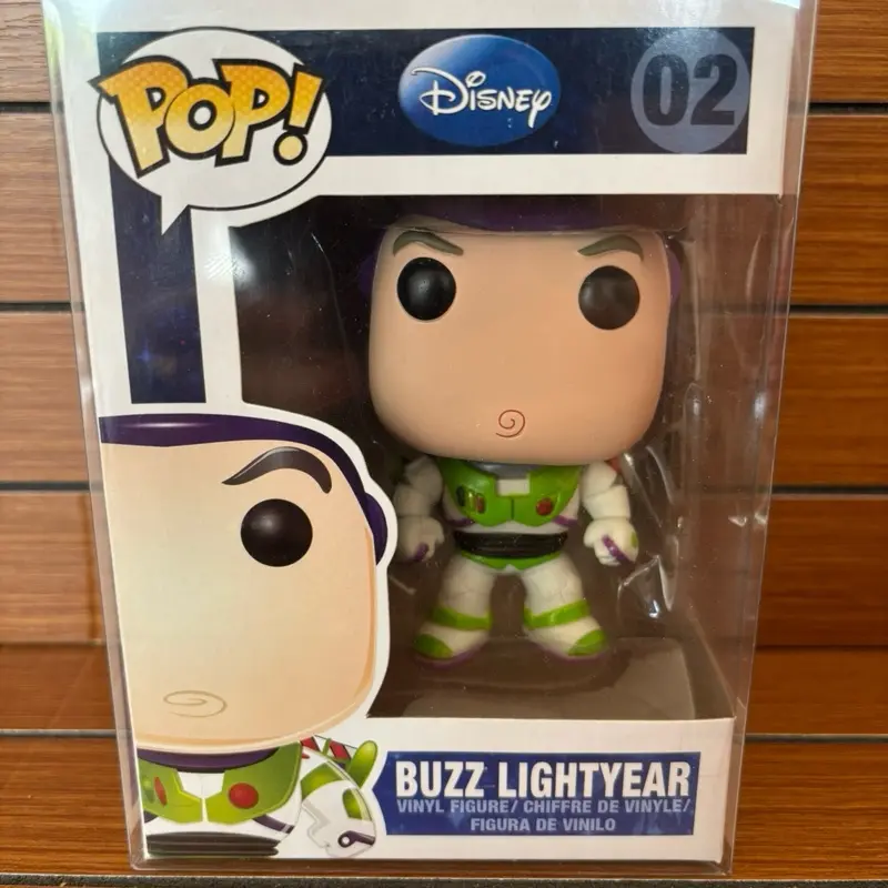 Funko Pop! Disney Buzz Lightyear #02 Display Vinyl Collectible Figurine - Pre-Owned, Good Condition