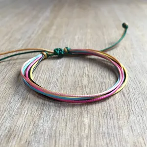 Surfside Colorful String Anklet