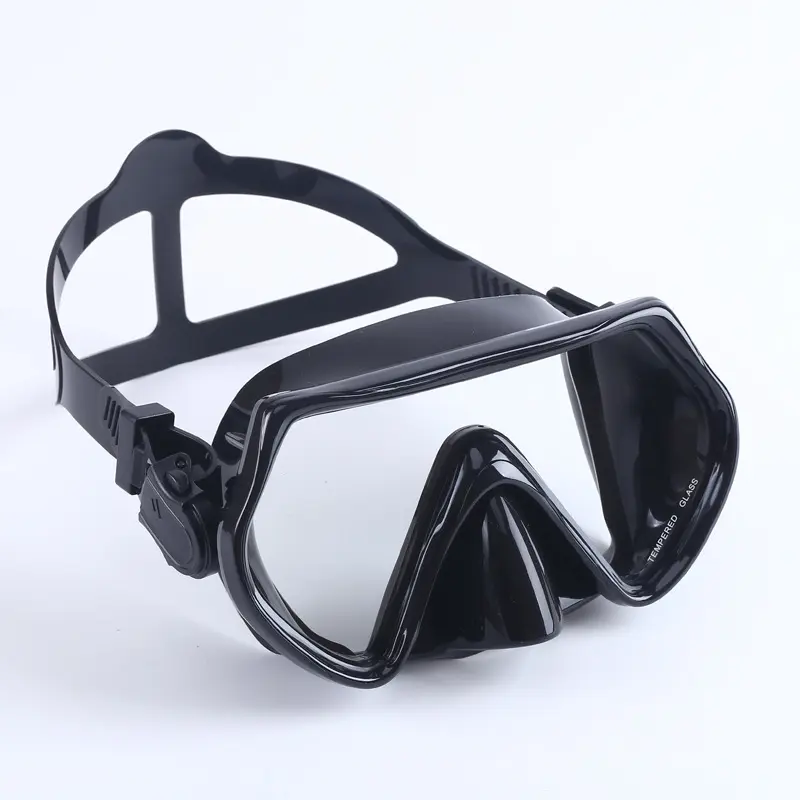 Black diving goggles