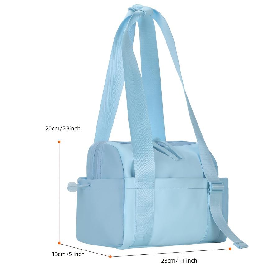 Compact Waterproof Gym Tote for Women, Lightweight Sports Duffel with Wet Pocket, Adorable Fitness Travel Bag for Pool, Beach and Daily Gym Use