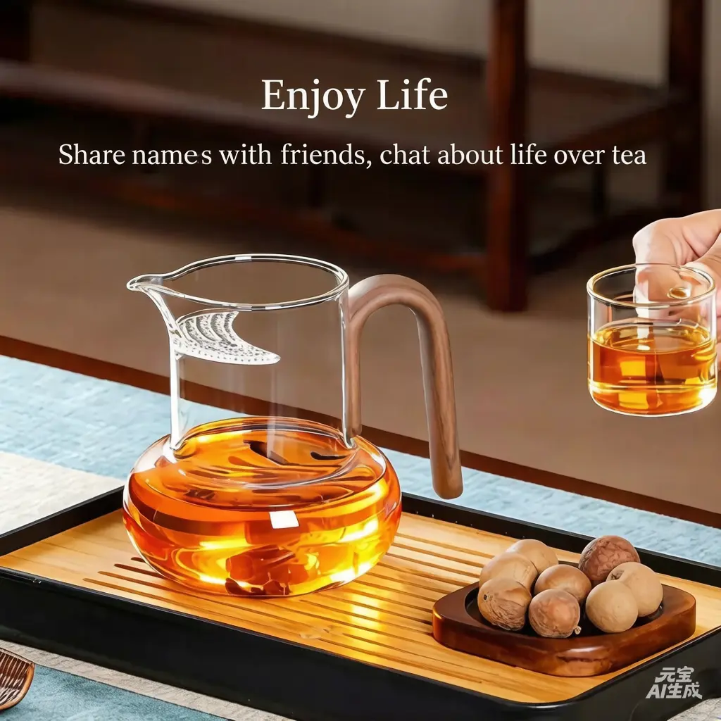 Chinese Tea Ceremony Essentials 2026 New Model Crescent Moon Fairness Cup