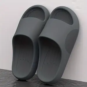 Mens Slippers - Ultra-Comfort Pillow Sole, Quik-Dry Eva, Odor-Eliminating - Versatile Beach to Home, Non-Slip Sandals