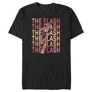 Men's The Flash Speedster Stacked Logo T-Shirt