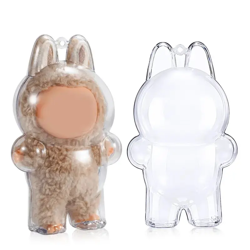 Protective Case for LBB Have a Seat Series - Crystal Clear Display Box - Dustproof & Scratch-Resistant, Accessory Gift Showcase (Doll Not Included)
